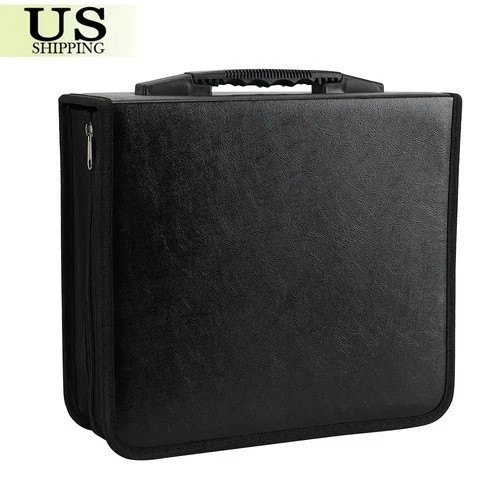 Black 400 disc dvd - black,