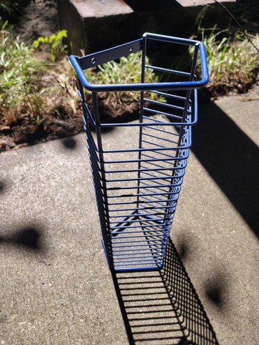 Vintage blue metal wire - vintage,