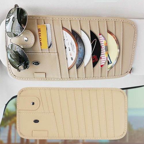 Car sun visor storage - 9,